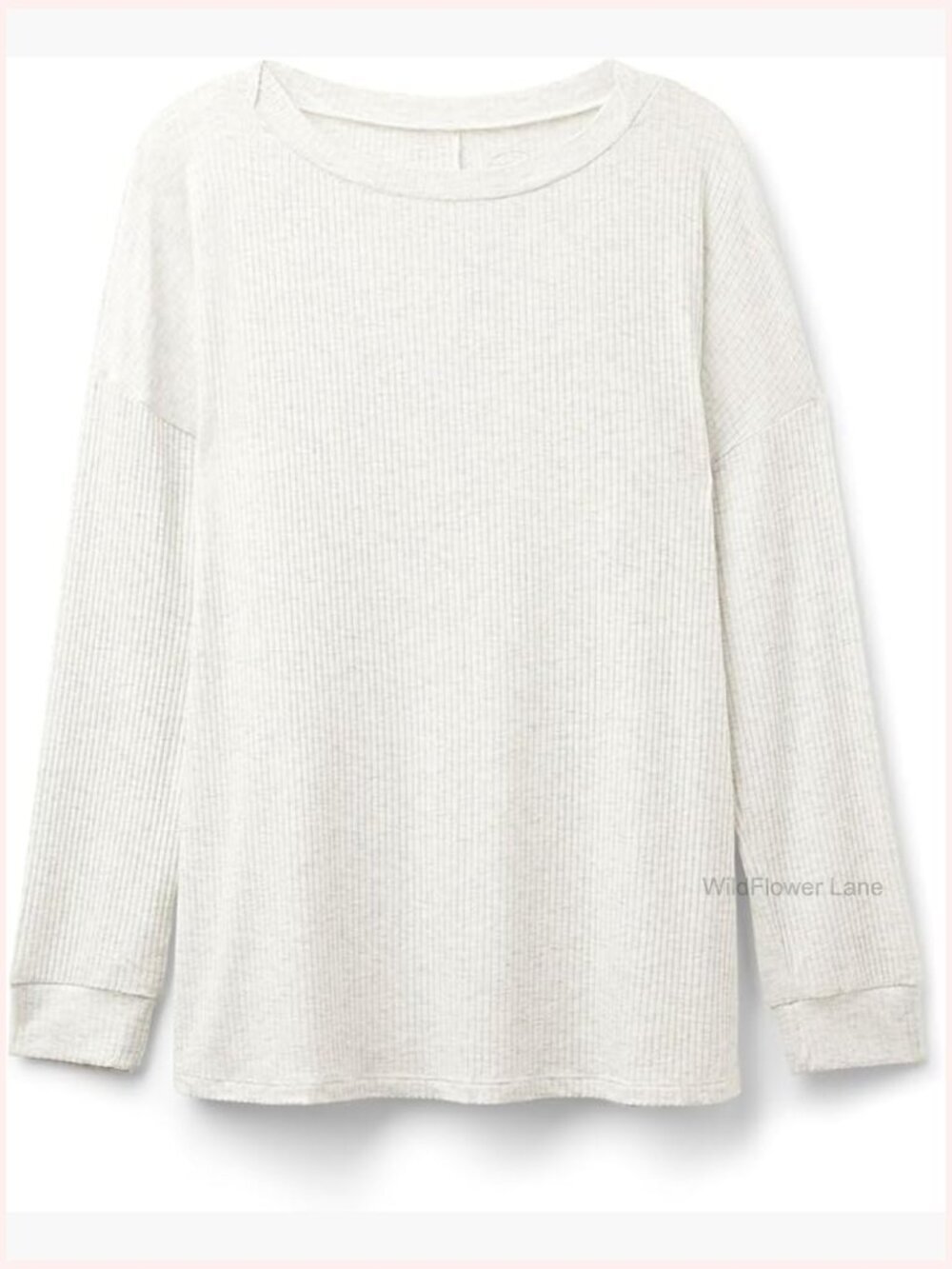 Bateau Neck Long Sleeve Modal Top - Comfort Fit